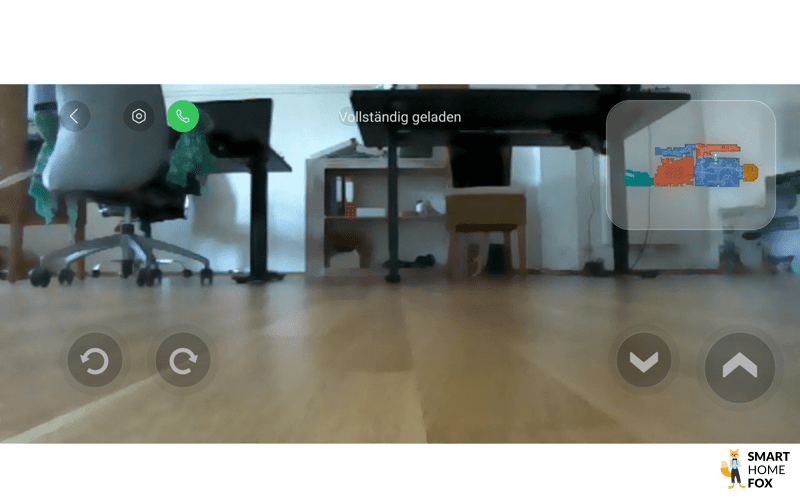 DIe Videoüberwachung durch den Q Revo MaxV ist zu sehen.